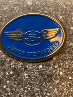 KLM Junior Stewardess speldje, Ophalen of Verzenden, Zo goed als nieuw, Patch, Badge of Embleem