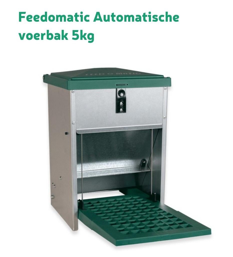 Kippenvoerbak Automatisch, Ophalen