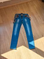 Strech Spijkerbroek/jeans met bretels maat xl nieuw, Ophalen of Verzenden, Nieuw, Blauw