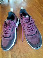 NIEUWE LEREN SACHA HERENSNEAKERS MAAT 42 !, Bruin, Verzenden, Nieuw, Sneakers of Gympen
