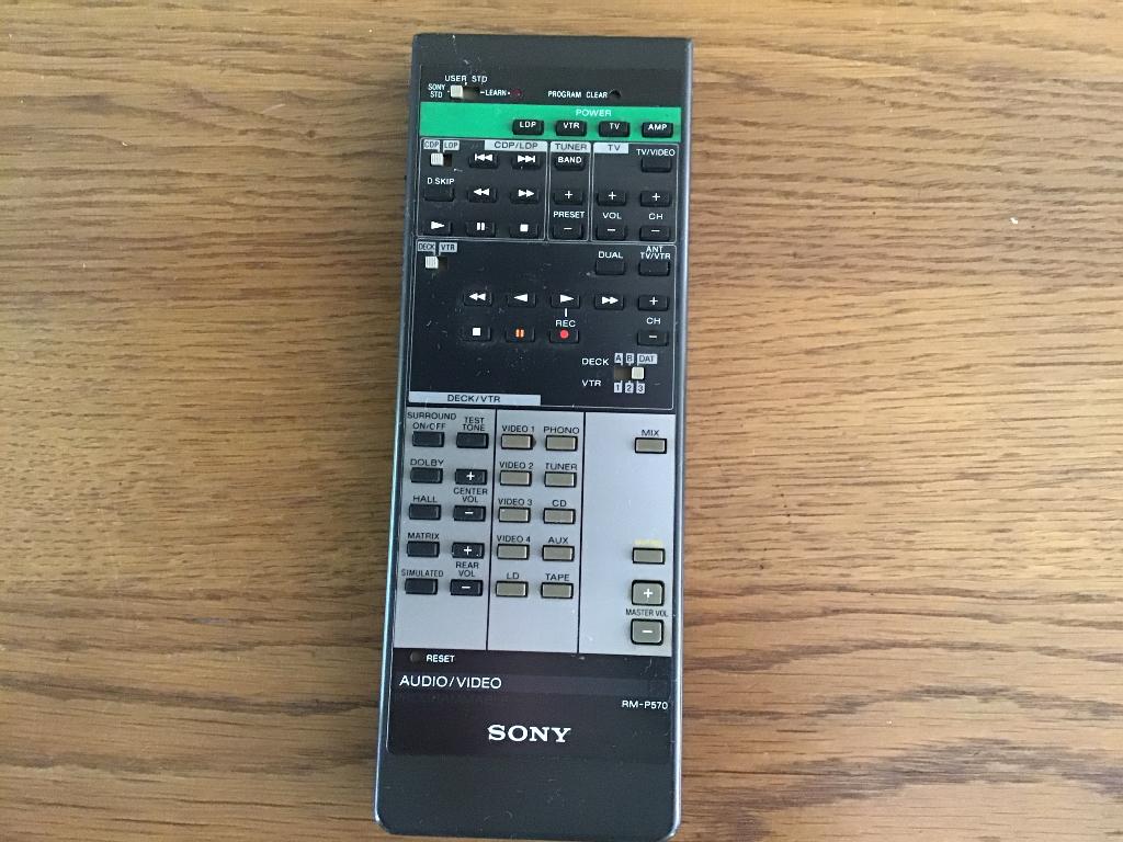 Sony Afstandsbediening RM-P570, Ophalen, Gebruikt, Origineel, Tv
