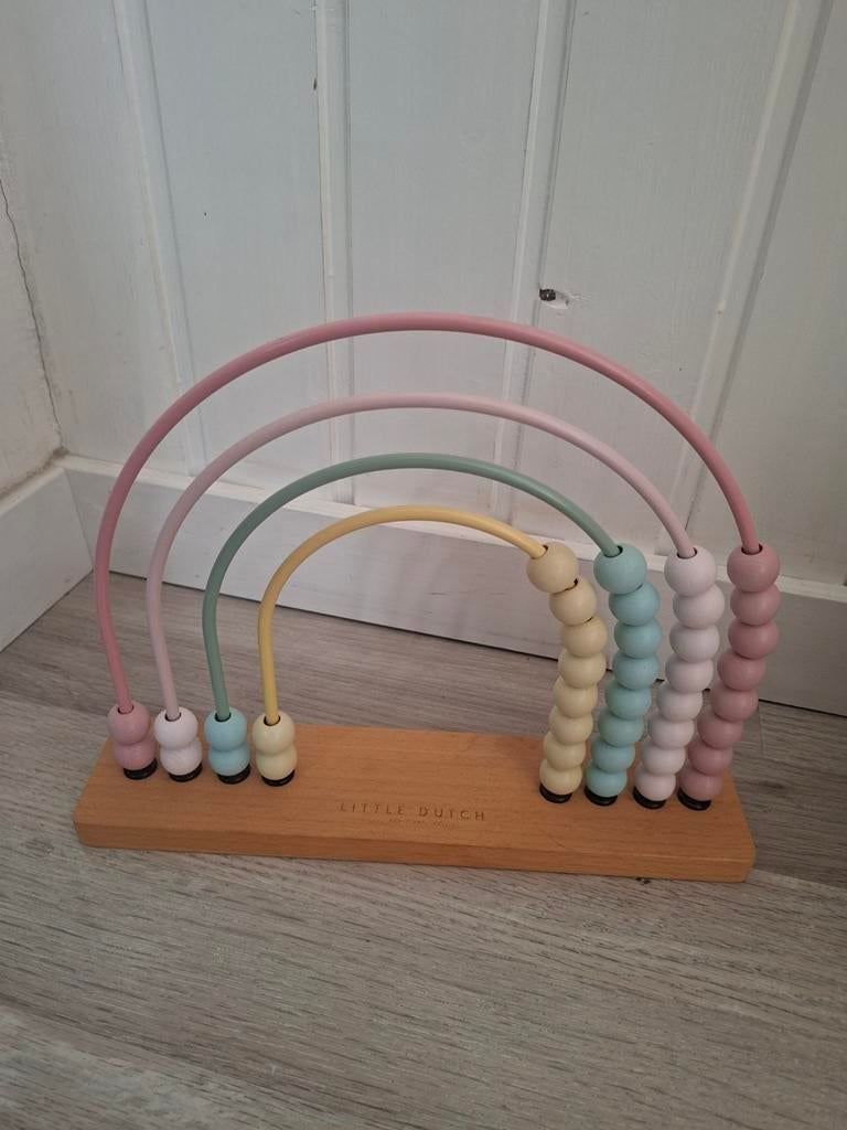 Little Dutch telraam regenboog, Ophalen