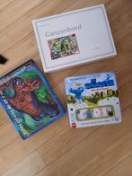 Spiderman puzzel, Smurfen spel en Ganzenbord, Drie of vier spelers, Ophalen of Verzenden, Gebruikt, Onbekend