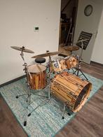 Mooi drumstel met zebraprint, Ophalen of Verzenden, Gebruikt, Overige merken