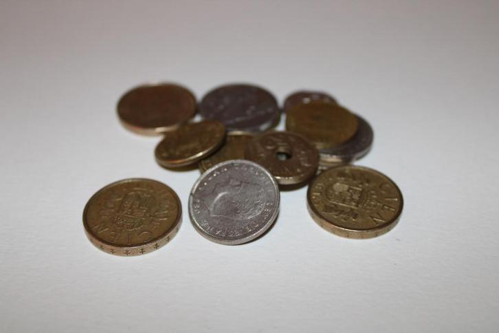 Munten Spanje Centimos, Pesetas vanaf €0,10, Postzegels en Munten, Munten | Europa | Niet-Euromunten, Losse munt, Overige landen