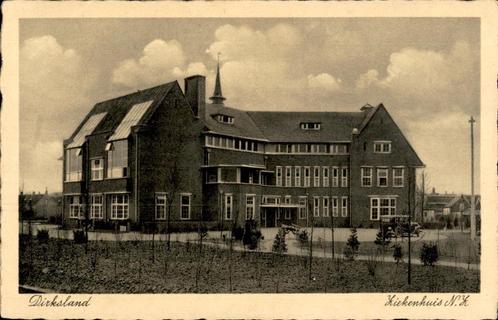 Dirksland Ziekenhuis N. Z.  st 1941, Verzamelen, Ansichtkaarten | Nederland, Gelopen, Zuid-Holland, 1940 tot 1960, Verzenden