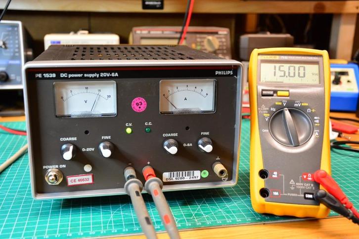 Philips pe 1539, Doe-het-zelf en Verbouw, Meetapparatuur, Gebruikt, Elektriciteit, Ophalen