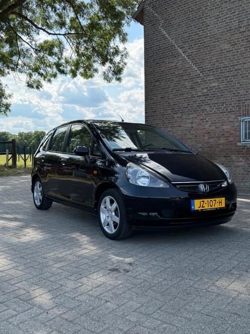 Honda Jazz 1.4 I 2002 Zwart, Auto's, Honda, Particulier, Jazz, ABS, Airbags, Airconditioning, Elektrische buitenspiegels, Elektrische ramen