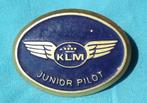 JAREN 60 KLM JUNIOR PILOT SPELDJE LUCHTVAART, Verzenden, Zo goed als nieuw, Patch, Badge of Embleem