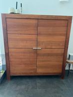 Kast Roots Hans Daalder Amerikaans Notenhout, Ophalen, 100 tot 150 cm, 25 tot 50 cm, Overige houtsoorten