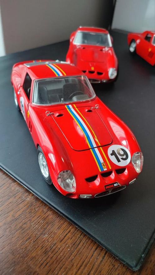 Ferrari GTO 1962 van Bburago 1:18, Hobby en Vrije tijd, Modelauto's | 1:18, Zo goed als nieuw, Bburago, Ophalen of Verzenden