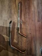 Harley Evo Straight Pipes met Dempers, Motoren, Onderdelen | Harley-Davidson, Ophalen of Verzenden