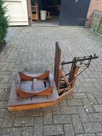 Antieke bascule weegschaal, Antiek en Kunst, Antiek | Gereedschap en Instrumenten, Ophalen