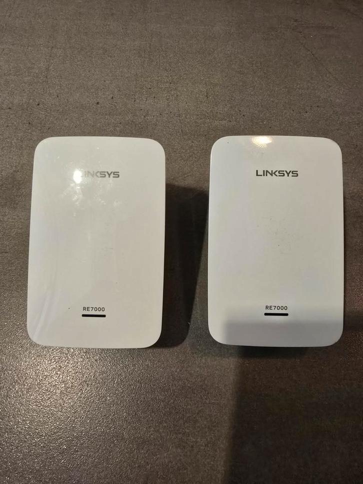 Linksys RE7000 wifi repeater, Computers en Software, Powerlines, Gebruikt, Ophalen of Verzenden