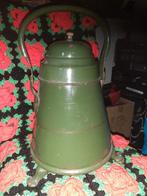 Groene geëmailleerde pot uit grootmoeders tijd, Antiek en Kunst, Ophalen of Verzenden