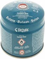 Froyak Gasblik Gasbus Gas Cartridge Butaan 190g NIEUW SEALED, Ophalen, Nieuw