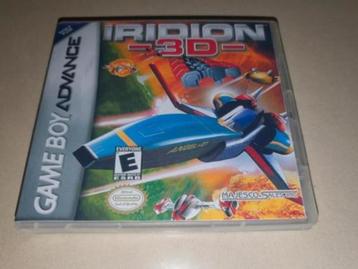 Iridion 3D Game Boy Advance GBA Game Case