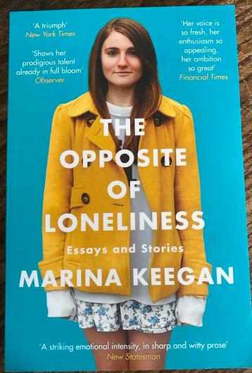 The Opposite of Loneliness - Marina Keegan beschikbaar voor biedingen