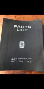 BMC onderdelenboek  Austin & Morris 1800 Wolseley 18/85, Ophalen of Verzenden