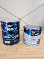 Flexa Strak in Lak Grondverf en Zijdeglans Wit, Ophalen, Wit, Nieuw, Lak