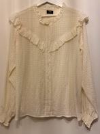 Ruffle creme blouse seven sisters, Kleding | Dames, Blouses en Tunieken, Ophalen of Verzenden, Nieuw, Beige