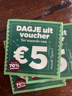 Voucher dagje uit €5 korting verschillende parken, Tickets en Kaartjes