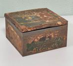 Antiek verroest blik blikken trommel De Beukelaer's Biscuits, Verzamelen, Blikken, Ophalen of Verzenden, Gebruikt, Beschuit