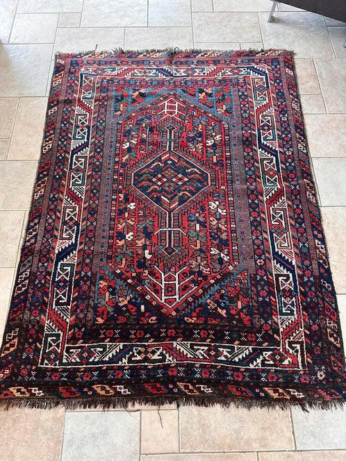 Perzisch tapijt handgeknoopt kleed vloerkleed pers, Antiek en Kunst, Antiek | Kleden en Textiel, Ophalen