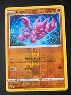 Pokémon kaart - Fusion Strike - Gligar 140/264 reverse, Ophalen of Verzenden, Nieuw, Losse kaart, Foil