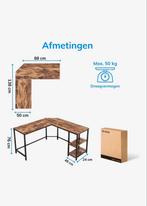 Hoekbureau met Opbergplanken - Nieuw, Huis en Inrichting, Bureaus, Ophalen, Nieuw, Bureau