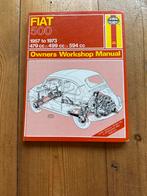 Fiat 500 Werkplaatshandboek 1957-1973, Ophalen of Verzenden, Gelezen, Haynes