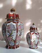 VINTAGE JAPANESE EIWA KINSEI set van 2 vazen, Ophalen of Verzenden