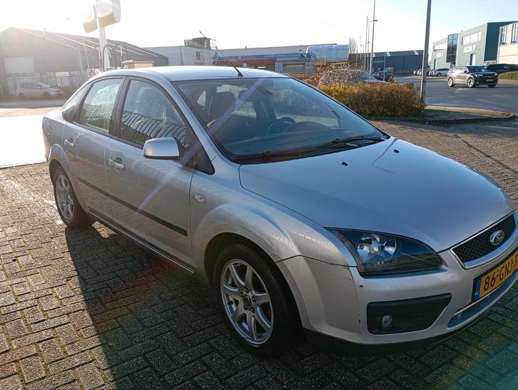 Ford Focus 1.6 74KW 4D 2008 Grijs 207.000 km, Auto's, Ford, Particulier, Focus, Benzine, B, Sedan, Handgeschakeld, Origineel Nederlands
