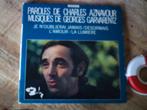 dubbel singel charles aznavour 7f, 7 inch, Single, Ophalen of Verzenden, Zo goed als nieuw