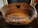 Ovale rieten hondenmand - 72x56 cm, Dieren en Toebehoren, Ophalen, Gebruikt, Riet
