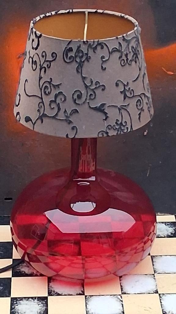 Tafellamp. IKEA . Ljusås Uvås. Design. Anne Nilsson. 41 cm., Huis en Inrichting, Lampen | Tafellampen, Zo goed als nieuw, Minder dan 50 cm