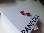 Pandora rozen hartjes, Sieraden, Tassen en Uiterlijk, Bedels, Pandora, Ophalen of Verzenden, Zo goed als nieuw, 1 bedel