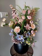 Prachtige zijden bloemstuk pastel kleuren, Huis en Inrichting, Ophalen of Verzenden, Nieuw