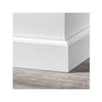 Gelakte MDF Plint Baroque RAL 9010 50 stuks, Ophalen, Nieuw, Mdf, 200 tot 250 cm