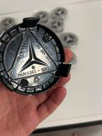 Mercedes naafdoppen mercedes naafkappen wieldoppen 75mm amg, Ophalen of Verzenden, Nieuw