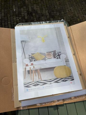 fotolijst helder glas 60 x 80 cm frameloze schilderijhouder  beschikbaar voor biedingen