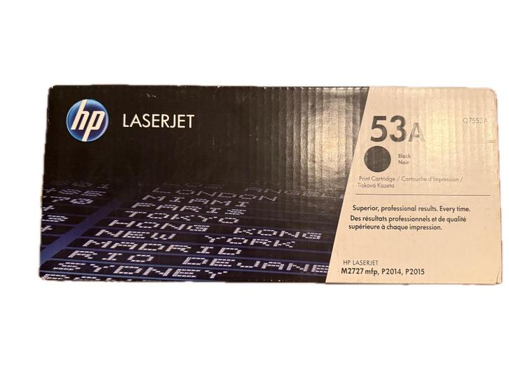 HP LaserJet 53A (Q7553A) Toner Cartridge – Zwart, Computers en Software, Printerbenodigdheden, Nieuw, Toner, Ophalen of Verzenden