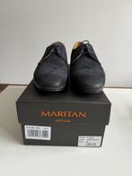 Maritan suède veterschoen donkerblauw maat 46, Maritan, Blauw, Ophalen of Verzenden, Zo goed als nieuw