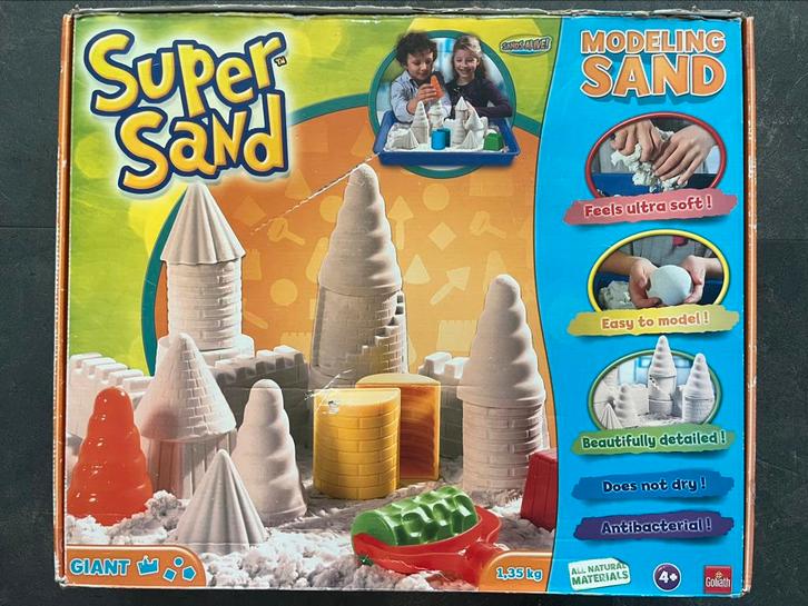 Super sand, Kinderen en Baby's, Speelgoed | Educatief en Creatief, Zo goed als nieuw, Bouwen, Ophalen of Verzenden