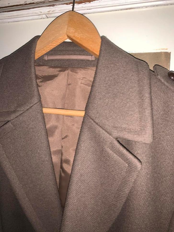 KL HEDEX 1987 Militaire vintage jas, Kleding | Heren, Jassen | Winter, Zo goed als nieuw, Bruin, Ophalen of Verzenden