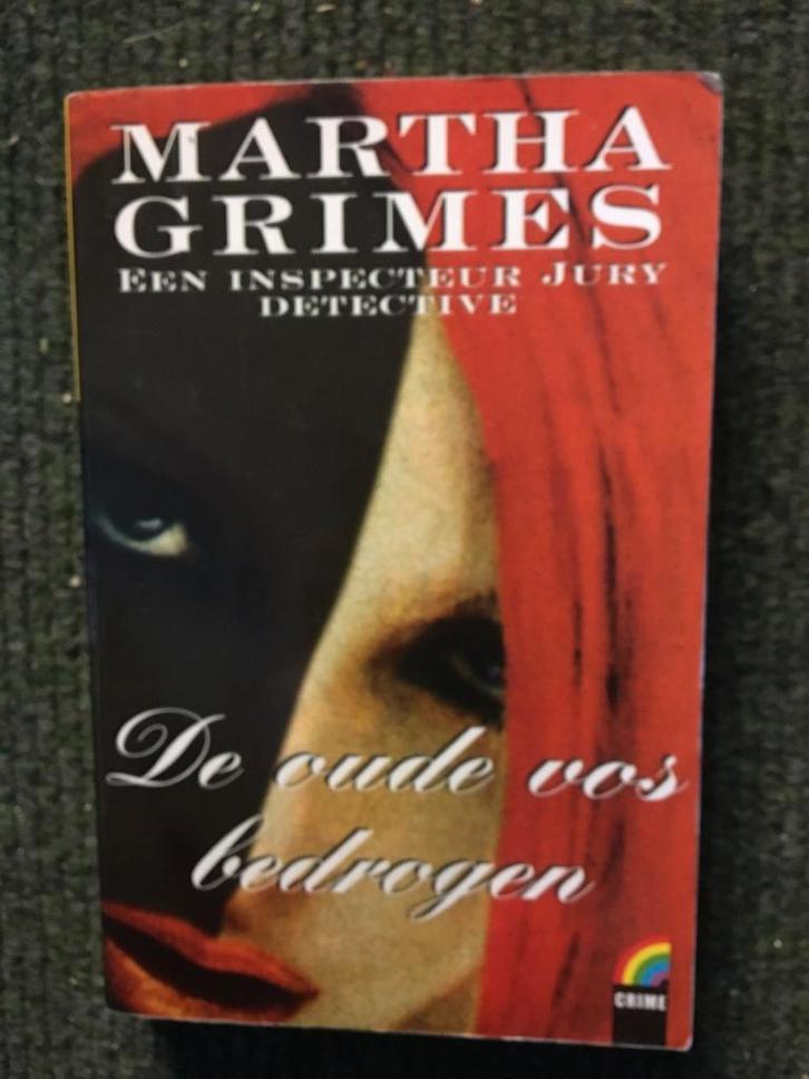De oude Vos bedrogen ; door Martha Grimes, Boeken, Detectives, Gelezen, Ophalen of Verzenden