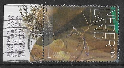 063-25 Nederland 2024 / Pedersen-Poetsgarnaal met tab, Postzegels en Munten, Postzegels | Nederland, Gestempeld, Na 1940, Verzenden