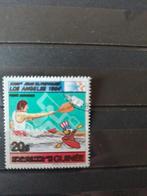 Guinee Los Angeles 1983, Ophalen of Verzenden, Gestempeld