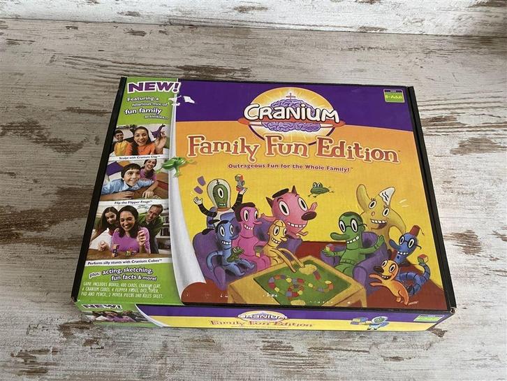 cranium famly fun edition cranium [s847], Hobby en Vrije tijd, Gezelschapsspellen | Bordspellen, Zo goed als nieuw, Ophalen of Verzenden