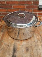 Grote braadpan, Huis en Inrichting, Keuken | Potten en Pannen, Ophalen, Zo goed als nieuw, Rvs, Koekenpan of Braadpan
